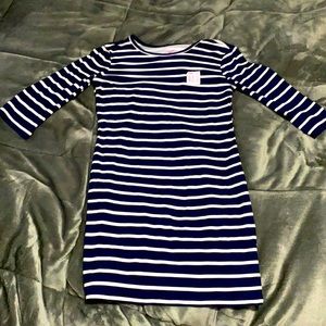 Navy blue/ white … half sleeved dress